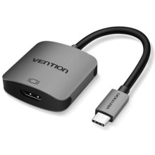Разветвитель для компьютера Vention USB/Type-C M/HDMI F, Black (CGLHA)
