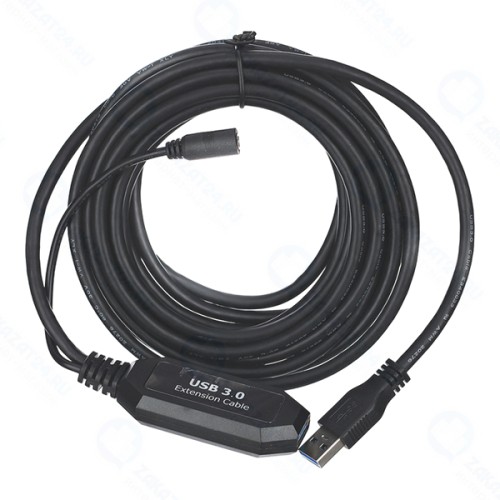 Кабель-удлинитель  VCOM USB 3.0 папа/мама, 10 м, активный (CU827-10M)