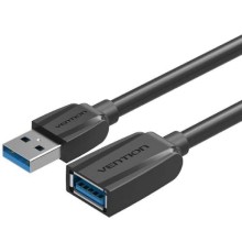 Кабель Vention USB 3.0 AM/AF, 1m (VAS-A45-B100)