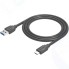 Кабель Vention USB Type C M/USB 2.0 AM, 1 м, Black Edition (VAS-A46-B100)