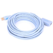 Активный кабель-удлинитель Vention USB 2.0 AM/AF с усилителем, 10 м (VAS-C01-S1000)