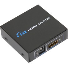 Делитель Rexant гнездо HDMI/HDMI на 2 гнезда, металл (17-6901) Делитель Rexant гнездо HDMI/HDMI на 2 гнезда, металл (17-6901)
