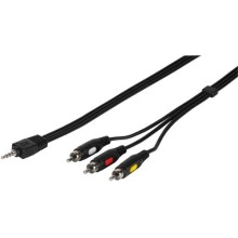 HDMI-кабель Vivanco 47/70 01 3.5mm (M) - 3RCA (M), 2 м (47050)