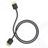 Кабель GCR цифровой аудио-видео, Slim HDMI 2.0, 30 см, черный (GCR-51591)