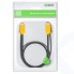 Кабель GCR цифровой аудио-видео, HDMI 2.0, 1,5 м, черный/желтый (GCR-HM441-1.5m)