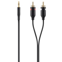 Кабель Belkin 3,5 мм/2 RCA, 5 м (F3Y116bf5M)