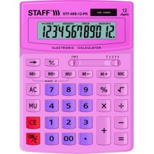 Калькулятор Staff STF-888-12-PK (250452)