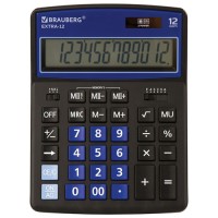Калькулятор Brauberg Extra-12-BKBU (250472)