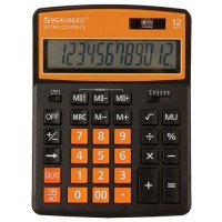 Калькулятор Brauberg Extra Color-12-BKRG (250478)