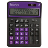 Калькулятор Brauberg Extra Color-12-BKPR (250480)
