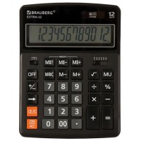 Калькулятор Brauberg Extra-12-BK (250481)