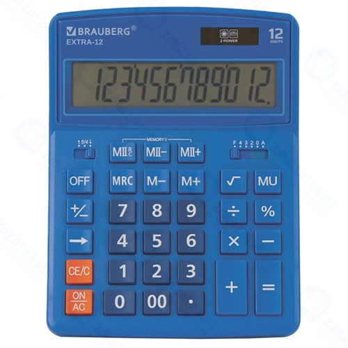 Калькулятор Brauberg Extra-12-BU (250482)