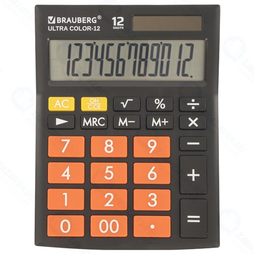 Калькулятор Brauberg Ultra Color-12-BKRG (250499)