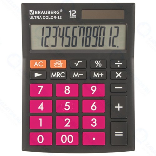 Калькулятор Brauberg Ultra Color-12-BKWR (250500)