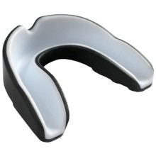 Капа FIGHT-EXPERT Karate MGX-003 kr blk, детская, с футляром, черная/белая (УТ-00019424)