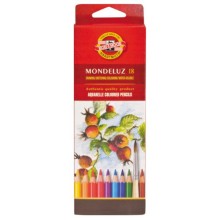 Карандаши цветные KOH-I-NOOR Mondeluz, 18 цветов, 3,8 мм (180329)