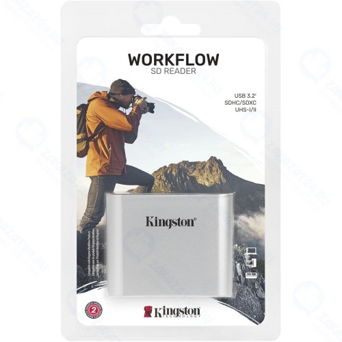 Устройство для чтения карт памяти Kingston Workflow WFS-SD
