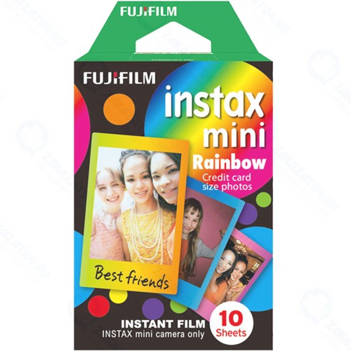 Картридж для фотоаппарата Fujifilm Colorfilm Instax Mini Rainbow WW1 10/PK