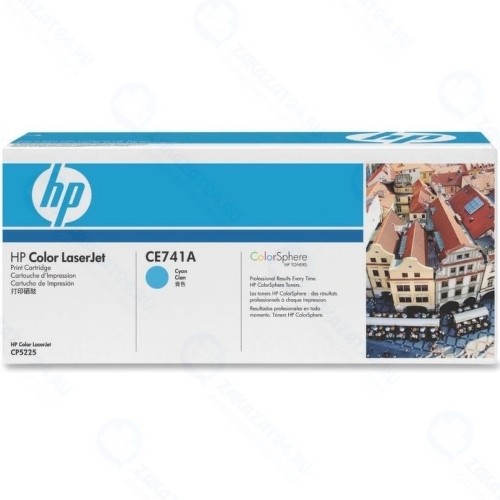 Картридж HP CE741A Blue