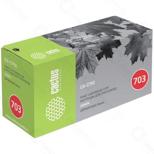Тонер-картридж Cactus CS-C703 Black
