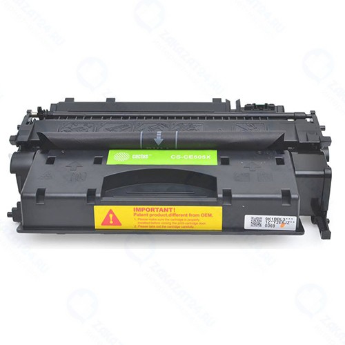 Картридж Cactus CS-CE505XS Black