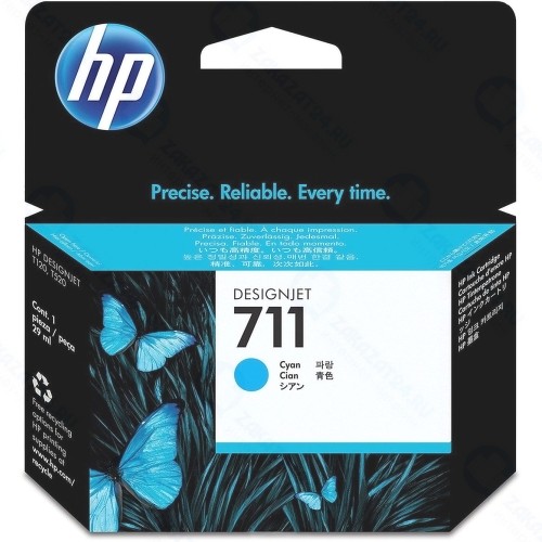 Картридж HP 711 Cyan, 29 мл (CZ130A)