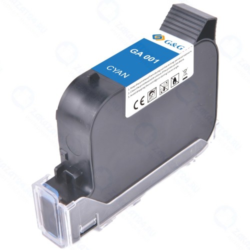 Картридж G&G GA-001C Light Blue