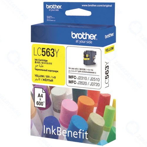 Картридж Brother LC563Y Yellow