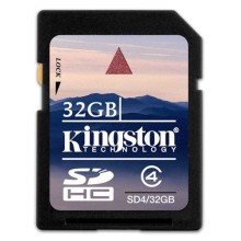 Карта памяти Kingston 32GB SDHC4
