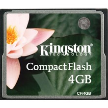 Карта памяти Kingston CompactFlash 4GB (CF/4GB)