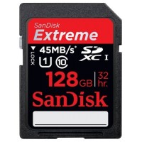 Карта памяти SanDisk Extreme SDXC 128GB