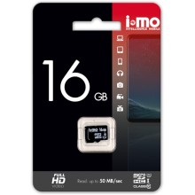 Карта памяти IMO microSDHC 16GB Class 10 UHS-I (IM16GBSD-00)