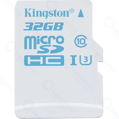 Карта памяти Kingston MicroSDHC Action Camera 32Gb UHS-I U3 (SDCAC/32GBSP)