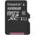 Карта памяти Kingston microSDXC 128GB Class 10 UHS-I U1 (SDCS/128GBSP)