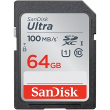 Карта памяти SanDisk Ultra SDXC 64GB (SDSDUNR-064G-GN6IN)
