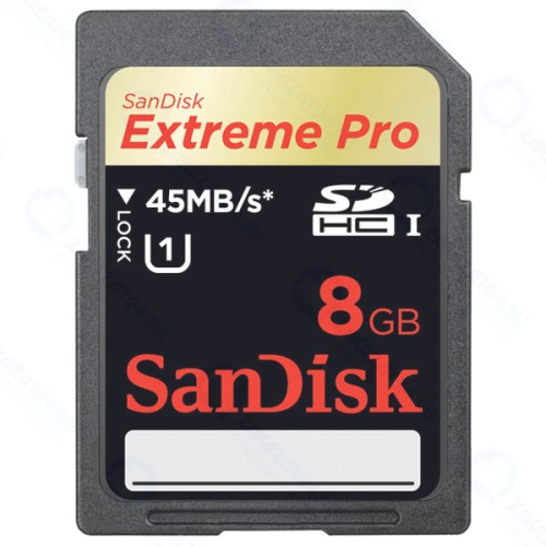 Карта памяти SanDisk SDHC 8GB (SDSDXP1-008G-X46)