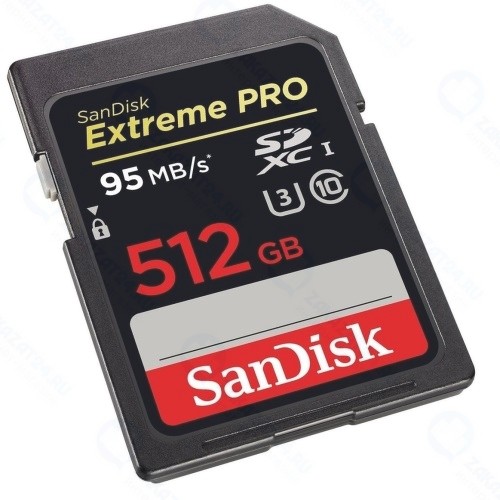 Карта памяти SanDisk Extreme Pro SDXC 512Gb (SDSDXPA-512G-G46)