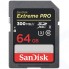 Карта памяти SanDisk Extreme Pro SDXC 64GB UHS-II Class 10 (SDSDXPK-064G-GN4IN)
