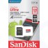 Карта памяти SanDisk Ultra 128GB UHS-I + адаптер (SDSQUA4-128G-GN6MA)