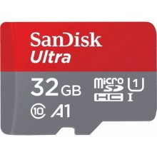 Карта памяти MicroSD SanDisk microSDHC Ultra A1 32GB (SDSQUAR-032G-GN6MN)