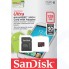 Карта памяти SanDisk Ultra microSDXC 128Gb Android (SDSQUNC-128G-GN6MA)