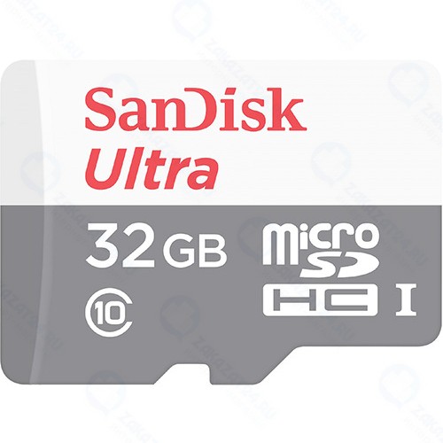 Карта памяти SanDisk Ultra Android microSDHC 32Gb (SDSQUNS-032G-GN3MA)