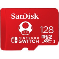 Карта памяти SanDisk microSDXC 128GB для Nintendo Switch (SDSQXAO-128G-GNCZN)