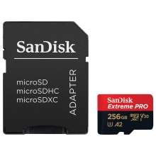 Карта памяти SanDisk ExtremePro UHS-I U3 V30 MicroSD 256GB (SDSQXCY-256G-GN6MA)