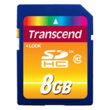 Карта памяти Transcend SD 8GB SDHC10