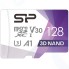 Карта памяти SILICON-POWER microSDXC 128GB Superior Pro + адаптер (SP128GBSTXDU3V20AB)