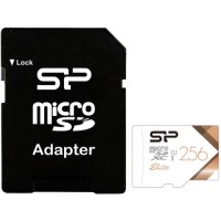 Карта памяти Silicon Power microSDXC 256GB Elite + адаптер (SP256GBSTXBU1V21)