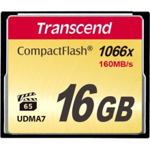Карта памяти Transcend CompactFlash 1000x 16GB (TS16GCF1000)