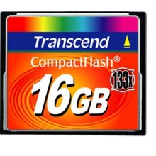 Карта памяти Transcend CompactFlash 133x 16GB (TS16GCF133)