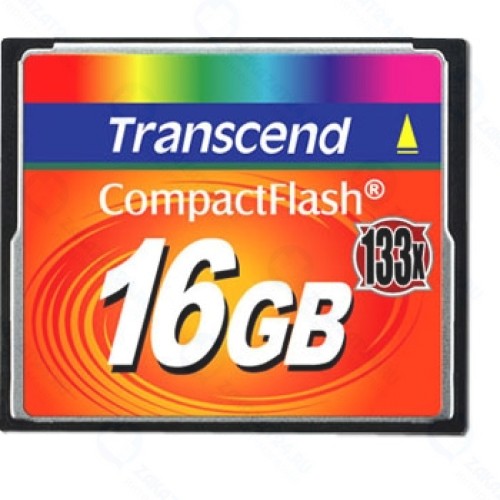 Карта памяти Transcend CompactFlash 133x 16GB (TS16GCF133)